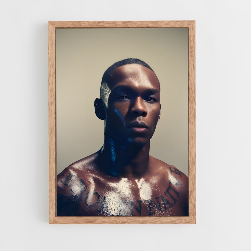 Poster Israel adesanya impressionnants – affiche MMA (vue 4)